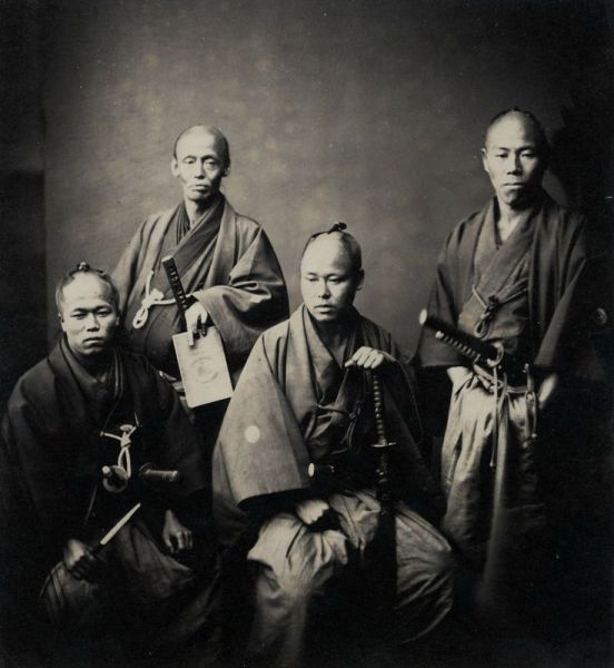 外国人が集めたという侍(SAMURAI)の写真