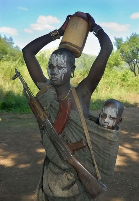 アフリカの日常が面白すぎる写真