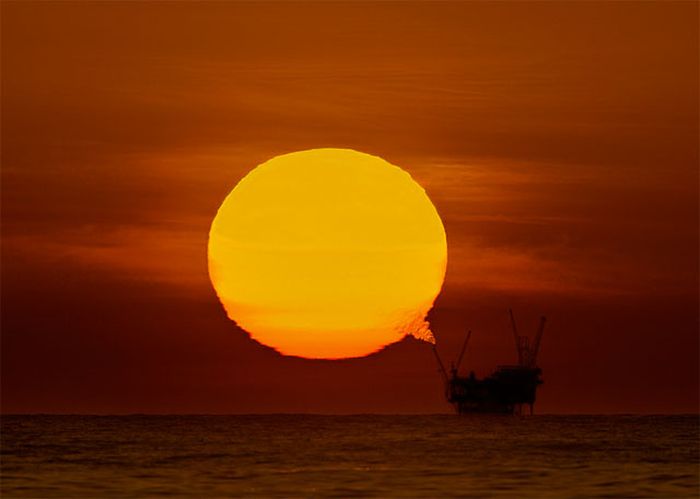 美しい太陽の写真