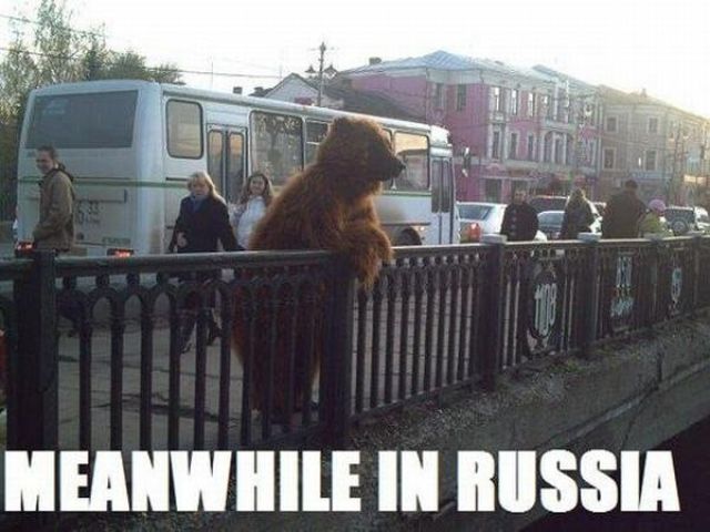 ロシアの日常風景