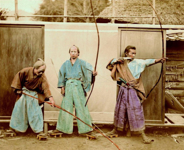 外国人が集めたという侍(SAMURAI)の写真