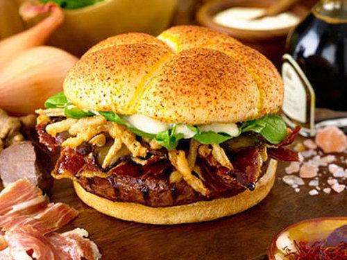 高級すぎるハンバーガーが凄い豪華な写真