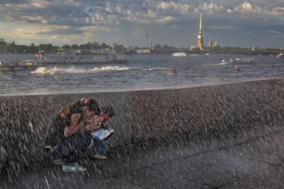 ロシアで見かけたシュールな光景の画像