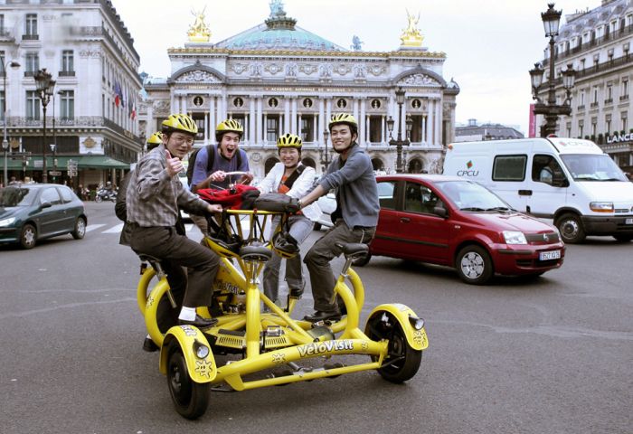 世界で見かける変わった車両の写真