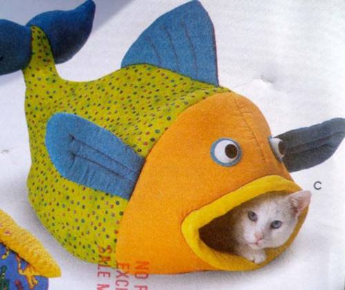 可愛い家の中にある猫の家