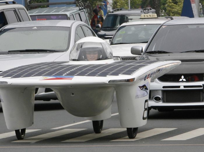 世界で見かける変わった車両の写真