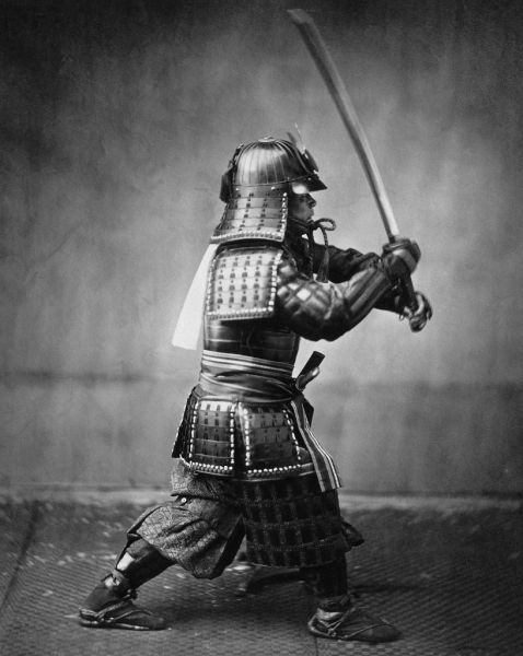 外国人が集めたという侍(SAMURAI)の写真