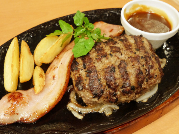 本当に美味しそうなハンバーグの写真