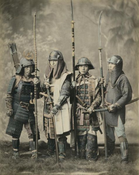 外国人が集めたという侍(SAMURAI)の写真