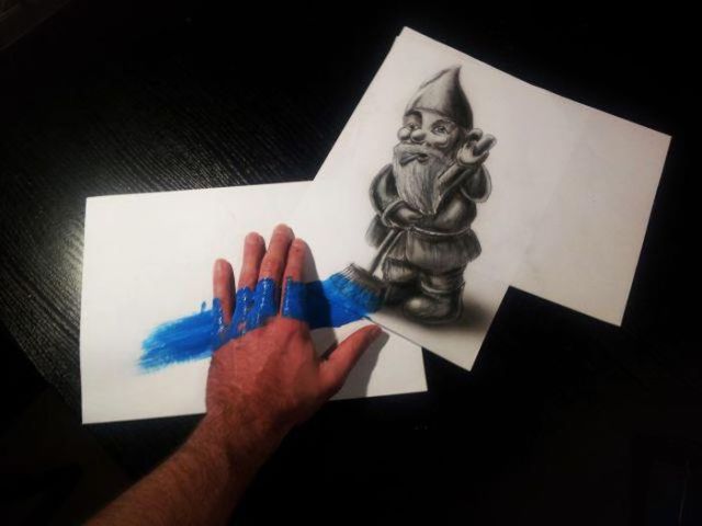 アイデアあふれる３Dドローイングの写真