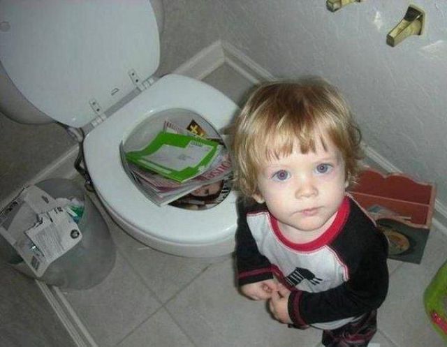 自由奔放にやっちまった子供たちの写真