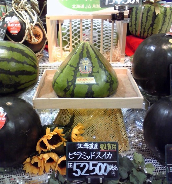 日本のスイカがヤバ過ぎると話題になってる写真