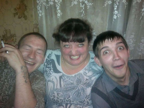 ロシア人のプロフィール写真は、かなりヤバイ写真