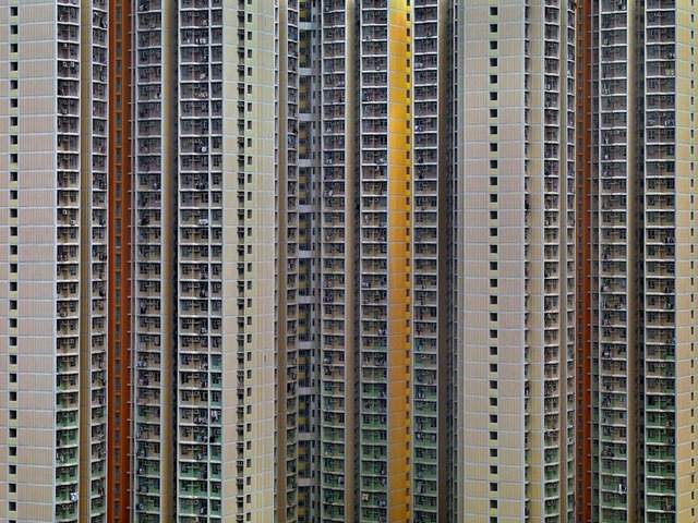 香港の高層マンション