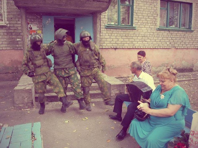 ロシアでしかお目にかかれない光景の写真