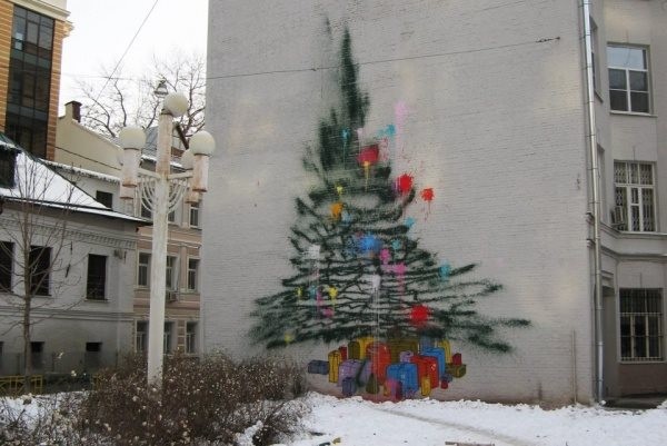 ロシアの格好良すぎるストリートアート