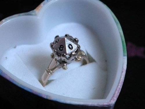 結婚指輪が行き過ぎてる写真
