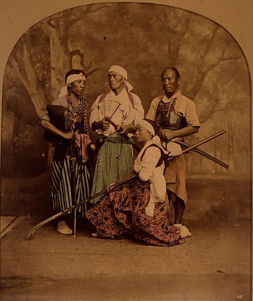 外国人が集めたという侍(SAMURAI)の写真