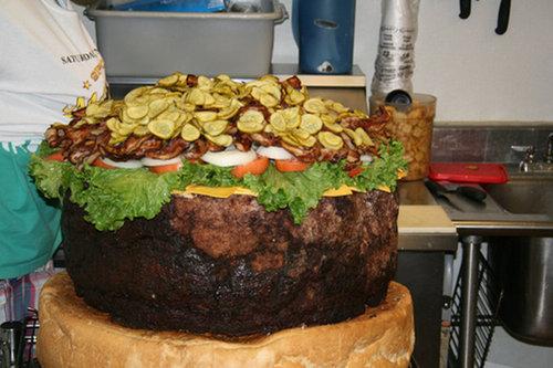 高級すぎるハンバーガーが凄い豪華な写真