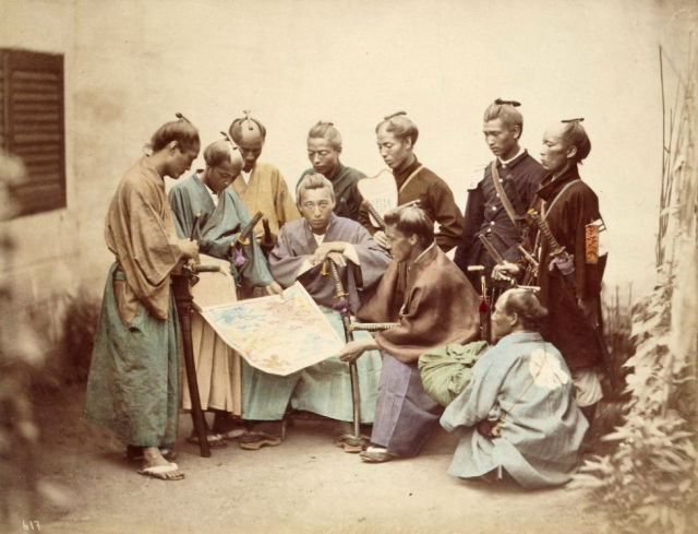 外国人が集めたという侍(SAMURAI)の写真