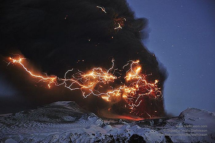 クールでかっこいい雷の写真