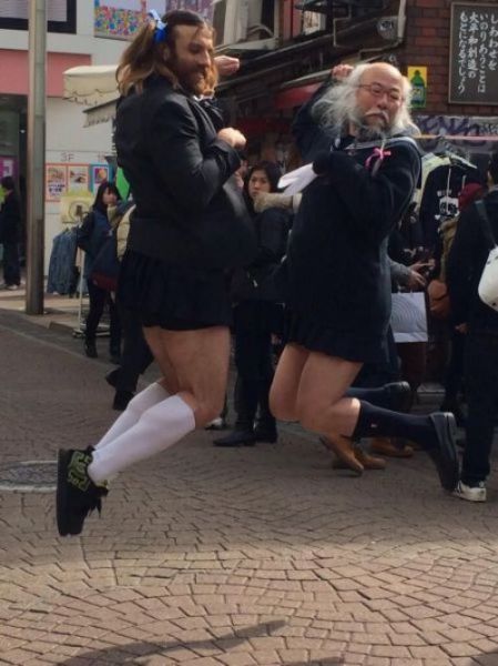 独特過ぎてついていけないファッションセンスの写真