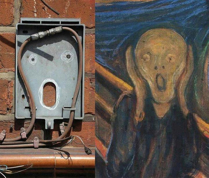 視線を感じると思ったら顔っぽい何かの写真
