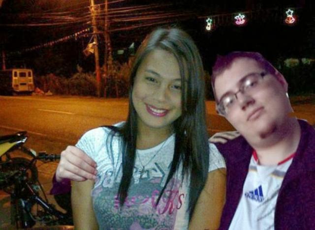 フォトショップ加工で彼女を作ったふりをする哀れな男たちの写真