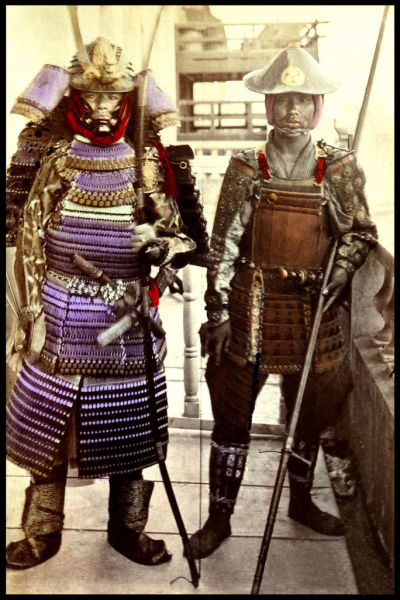 外国人が集めたという侍(SAMURAI)の写真