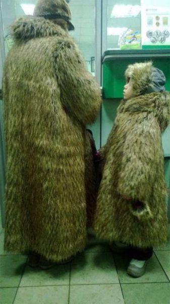 独特過ぎてついていけないファッションセンスの写真