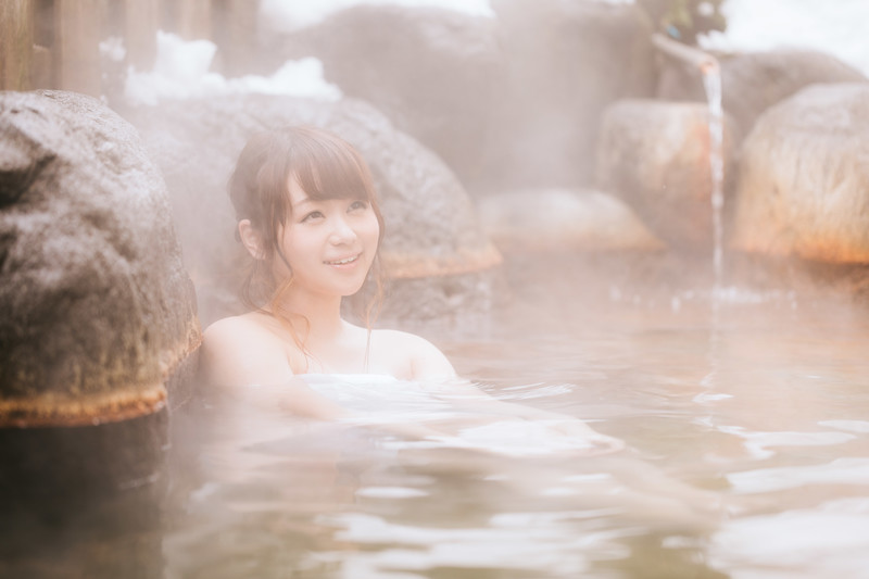 ぱくたそ 温泉美女のフリー写真