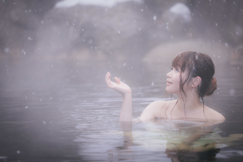 ぱくたそ 温泉美女のフリー写真