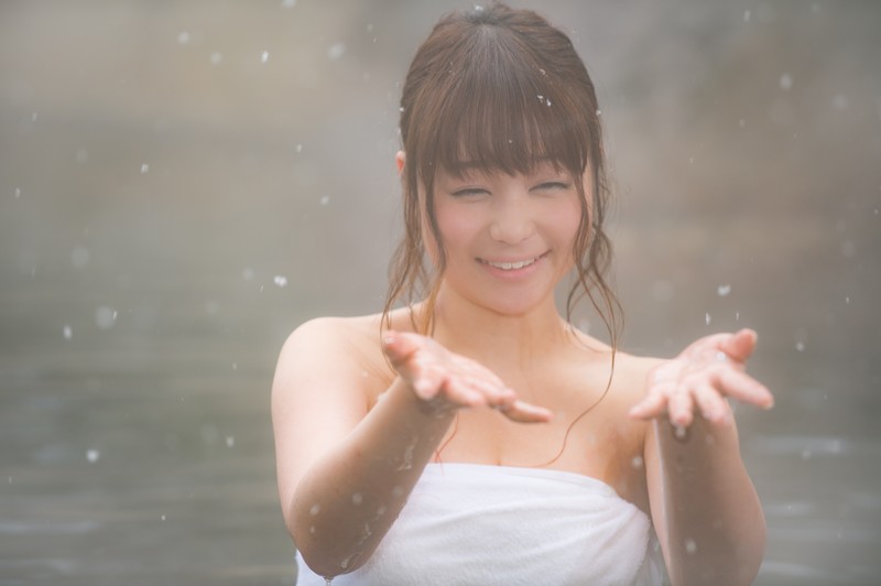ぱくたそ 温泉美女のフリー写真