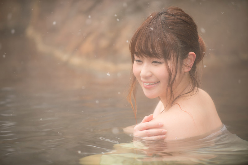 ぱくたそ 温泉美女のフリー写真