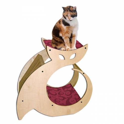 可愛い家の中にある猫の家