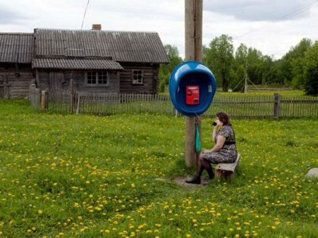 ロシアの日常風景のオモシロ写真