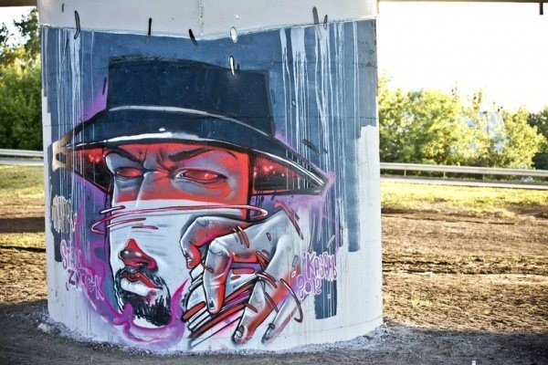 ロシアの格好良すぎるストリートアート