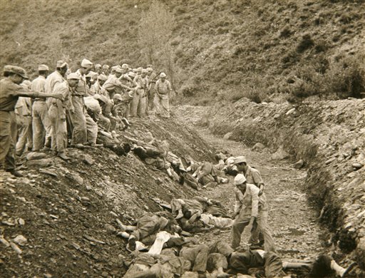 保導連盟事件（1950年7月アメリカ軍撮影）
