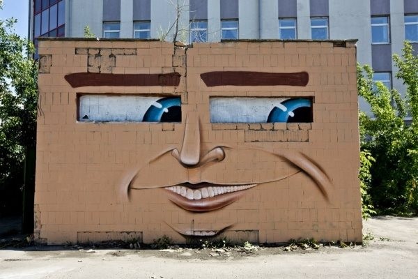ロシアの格好良すぎるストリートアート