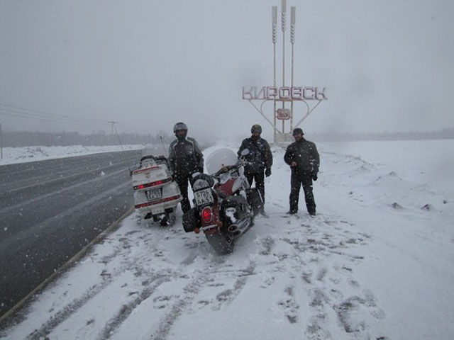 ロシアでしかお目にかかれない光景の写真