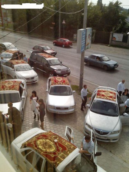 ロシアでしかお目にかかれない光景の写真