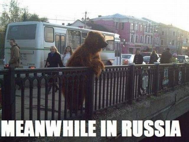 ロシアの日常風景がアホすぎる写真