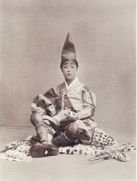 外国人が集めたという侍(SAMURAI)の写真