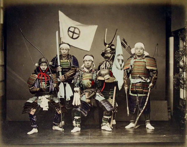 外国人が集めたという侍(SAMURAI)の写真