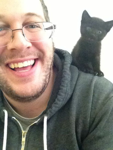 「猫がいて幸せを感じる瞬間」の写真