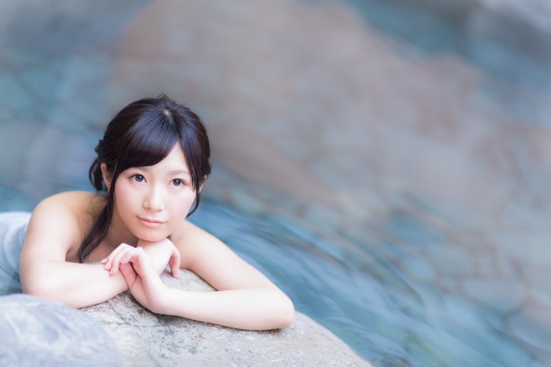 ぱくたそ 温泉美女のフリー写真