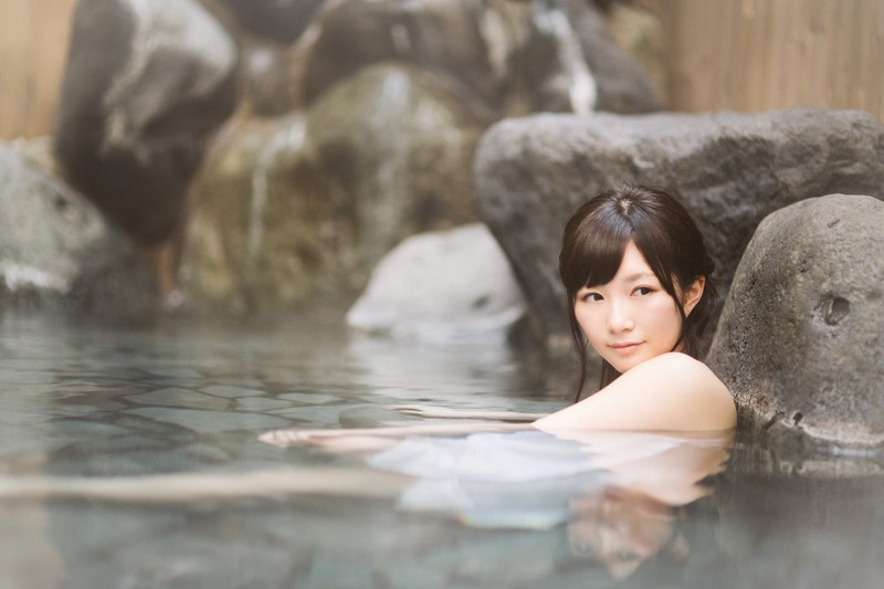 ぱくたそ 温泉美女のフリー写真