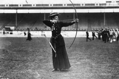 100年以上前のロンドンオリンピック1908年の画像